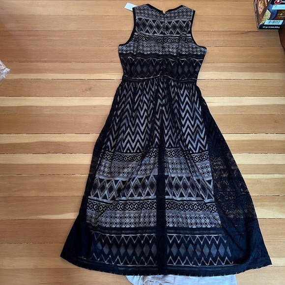 Brand New with Tag Warehouse Black Dress - UK Sz 10,  US Sz 6/8 - Picture 2 of 3